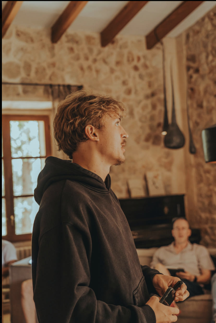 Florian Buck bei einem Live-Workshop mit Gesundheitscoaches